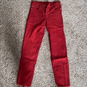 Womens Levi jeans